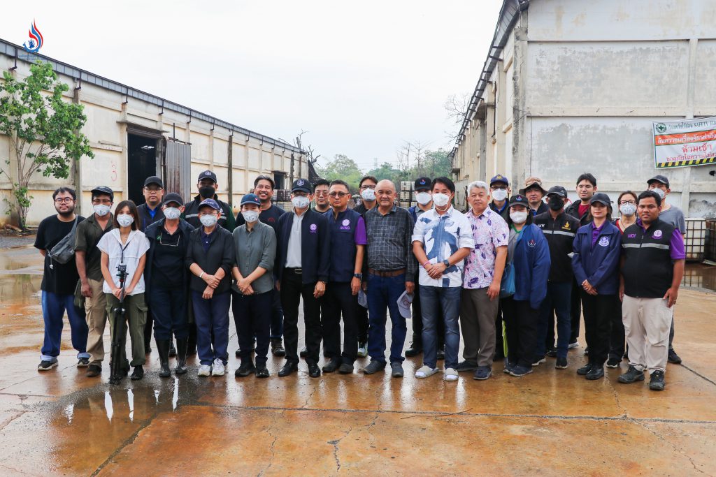 กรมโรงงานฯ บูรณาการความร่วมมือกับหน่วยงานที่เกี่ยวข้อง ในการเฝ้าระวังและตรวจสอบโกดังหรือโรงงานต้องสงสัยจนสุดซอย