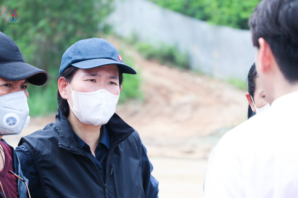 นางสาวฐิติภัสร์ โชติเดชาชัยนันต์ หัวหน้าคณะทำงานรัฐมนตรีว่าการกระทรวงอุตสาหกรรม