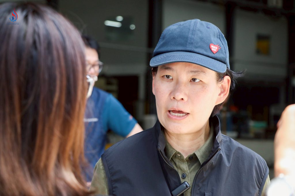 นางสาวฐิติภัสร์ โชติเดชาชัยนันต์ หัวหน้าคณะทำงานรัฐมนตรีว่าการกระทรวงอุตสาหกรรม