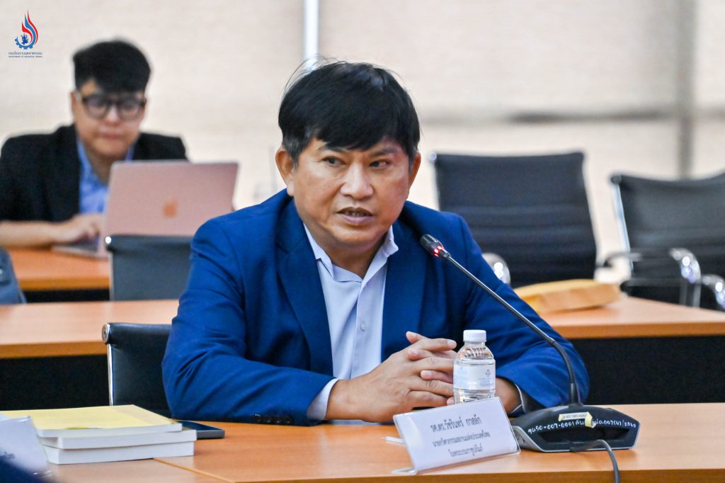 นายวัชรินทร์ กาสลัก นายกวิศวกรรมสถานแห่งประเทศไทย ในพระบรมราชูปถัมภ์