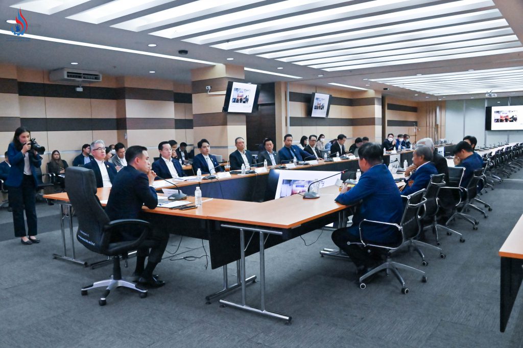 รองอธิบดีธีรทัศน์ฯ ร่วมประชุมหารือแนวทางการควบคุมผลิตภัณฑ์เหล็กในอุตสาหกรรม