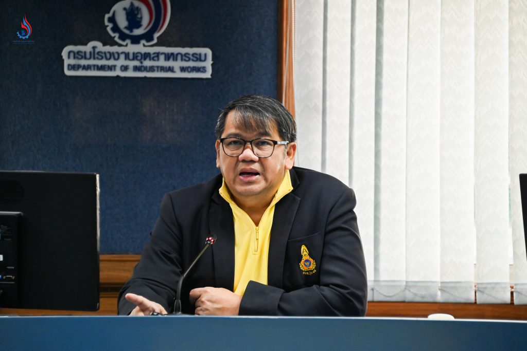 นายสุนทร แก้วสว่าง รองอธิบดีกรมโรงงานอุตสาหกรรม เป็นประธานการประชุมคณะกรรมการฯ ครั้งที่ 80-4/2568