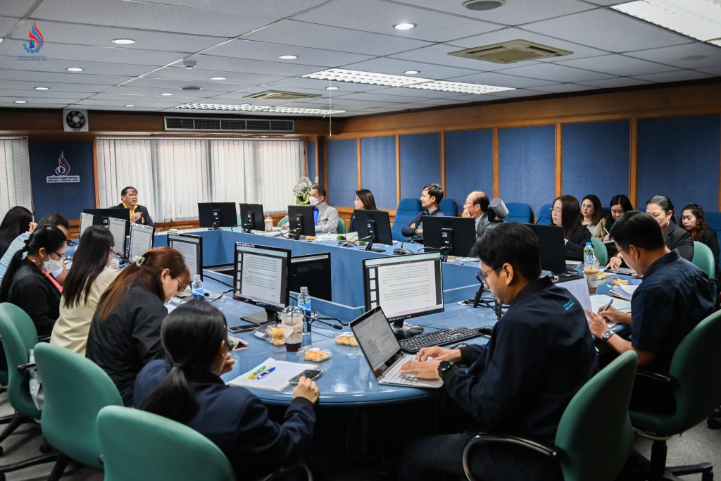 การประชุมคณะกรรมการกำกับดูแลและตรวจสอบติดตามการดำเนินงานของศูนย์บริหารจัดการวัสดุเหลือใช้อุตสาหกรรม (เตาเผาขยะอุตสาหกรรม) บางปู จังหวัดสมุทรปราการ ครั้งที่ 80-4/2568