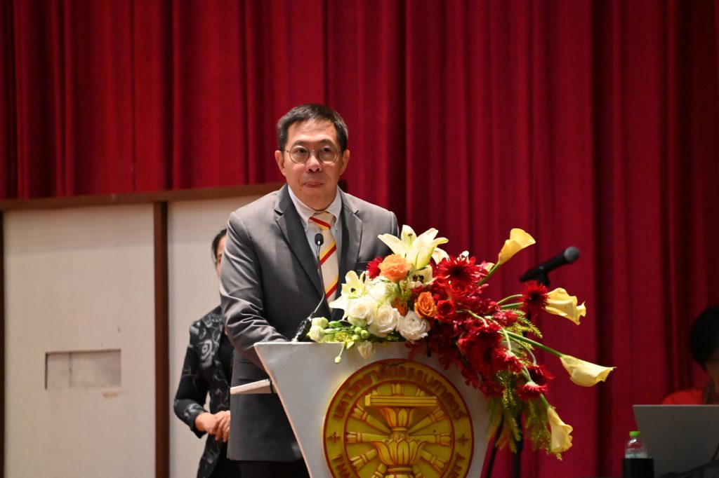 ศ.ดร.ศุภสวัสดิ์ ชัชวาลย์ อธิการบดีมหาวิทยาลัยธรรมศาสตร์