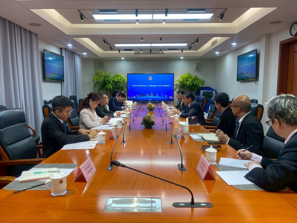 กรมโรงงานฯ ร่วมคณะกระทรวงการต่างประเทศหารือรัฐบาลจีน สนับสนุนการดำเนินการตามยุทธศาสตร์ฟ้าใส