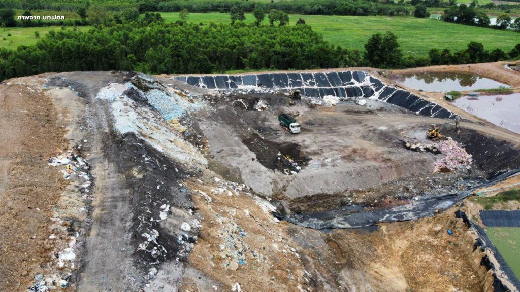 บ่อฝังกลบสิ่งปฏิกูลหรือวัสดุที่ไม่ใช้แล้วไม่ได้มาตรฐาน บริษัท ซัคเซส (2019) จำกัด ในตำหนองแหน อำเภอพนมสารคาม จังหวัดฉะเชิงเทรา