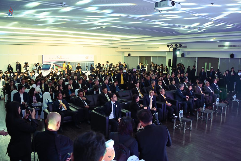 อธิบดีพรยศฯ ร่วมงานแถลงข่าว "อุตสาหกรรมแฟร์ 2568 : รถไฟอุตสาหกรรม นำความสุขสู่คนไทย"