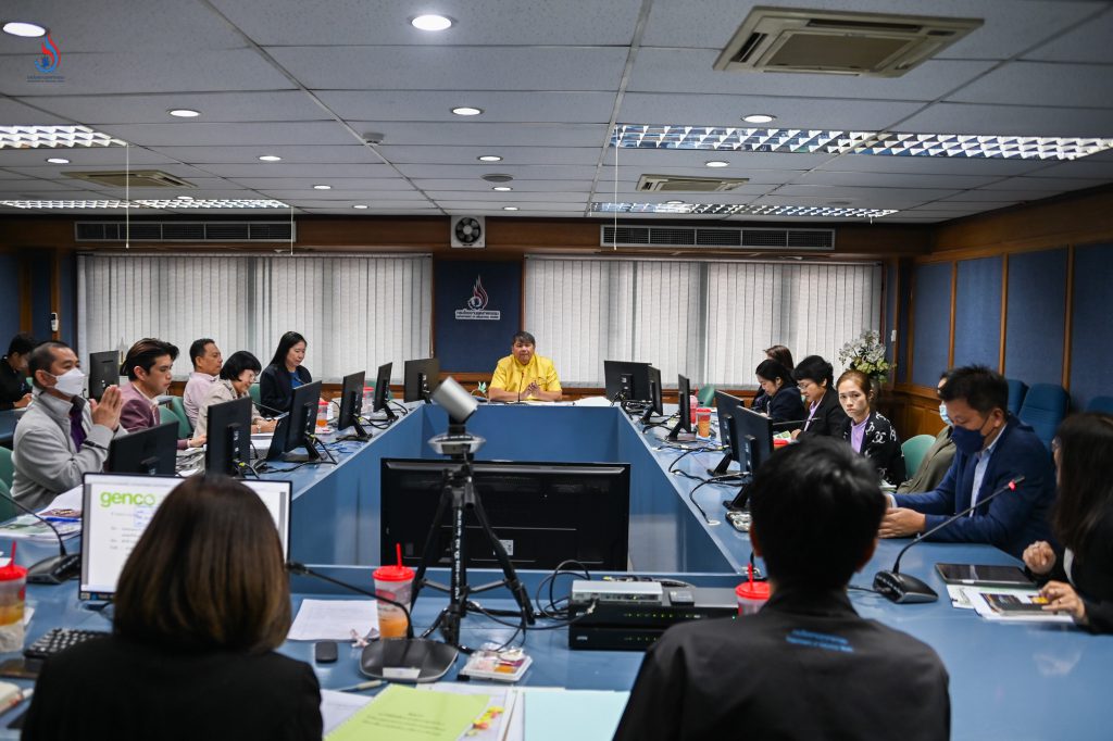 การประชุมคณะกรรมการกำกับดูแลและตรวจสอบติดตามการดำเนินงานของศูนย์บริการกำจัดกากอุตสาหกรรม (แสมดำ) และศูนย์วิจัยและพัฒนาเพื่อการอนุรักษ์สิ่งแวดล้อม จังหวัดราชบุรี ครั้งที่ 61-4/2568