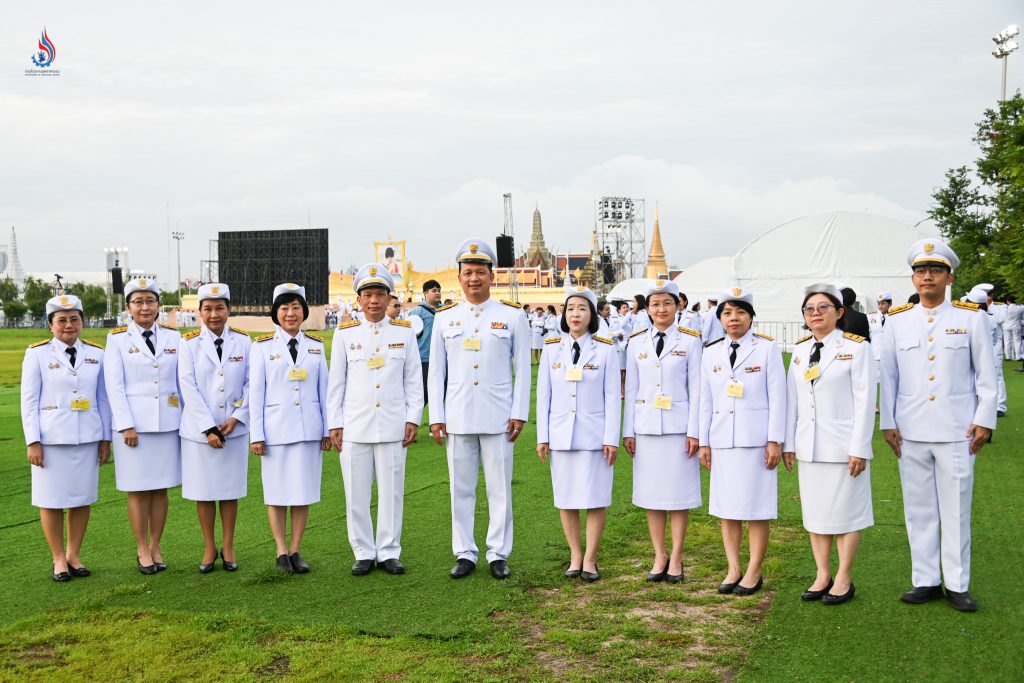 รองอธิบดีฯ ธีรทัศน์ นำคณะผู้บริหาร กรอ. ร่วมพิธีถวายสัตย์ปฏิญาณเพื่อเป็นข้าราชการที่ดีและพลังของแผ่นดิน