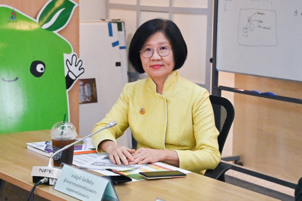 นางอัญชลี ยิ่งทวีสิทธิกุล ผู้อำนวยการกองยุทธศาสตร์และแผนงาน