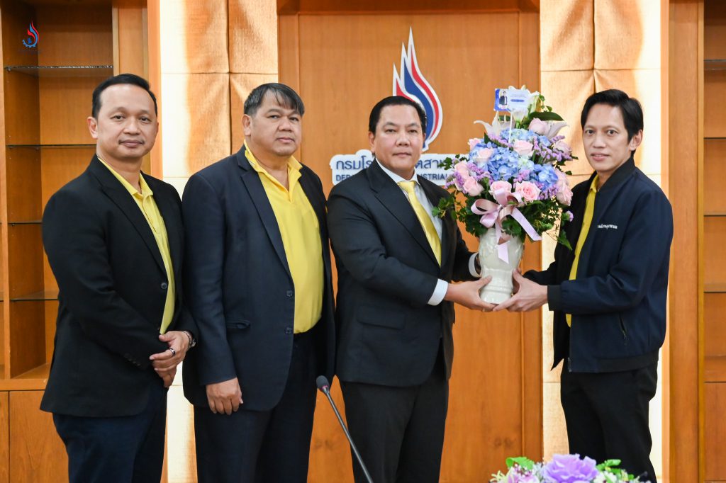 แสดงความยินดีกับ นายปณตสรรค์ สูจยานนท์ ในโอกาสเข้ารับตำแหน่งรองอธิบดีกรมโรงงานอุตสาหกรรมคนใหม่