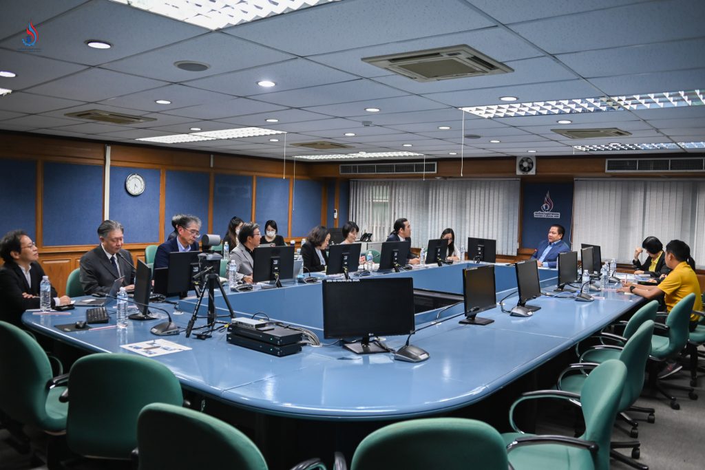 อธิบดีกรมโรงงานอุตสาหกรรม ให้การต้อนรับคณะผู้แทนจาก JICA ในโอกาสเข้าพบเพื่อหารือแนวทางการดำเนินโครงการความร่วมมือทางวิชาการไทย-ญี่ปุ่น