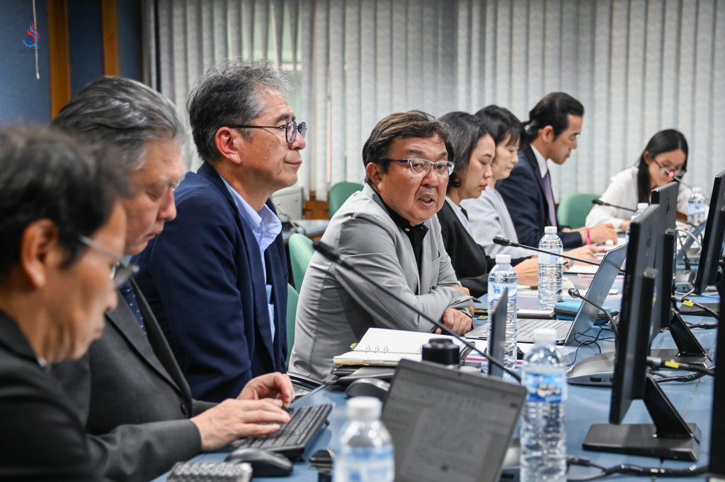 คณะผู้แทนจากองค์การความร่วมมือระหว่างประเทศแห่งญี่ปุ่น หรือ JICA (Japan International Cooperation Agency)