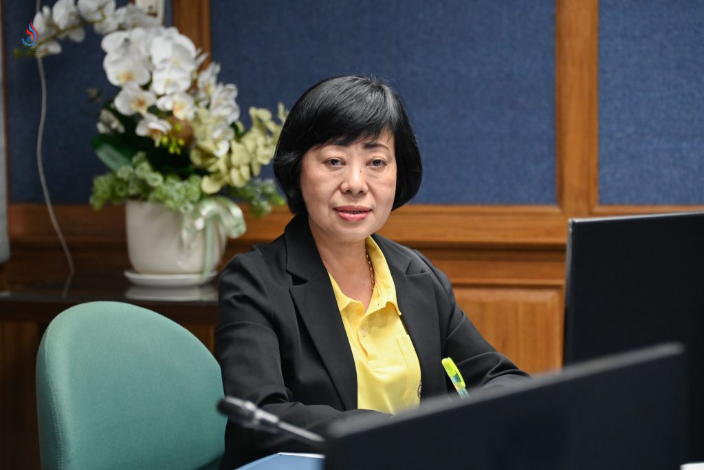 นางนุชนาถ สุพรรณศรี นักวิทยาศาสตร์เชี่ยวชาญ กองบริหารจัดการกากอุตสาหกรรม