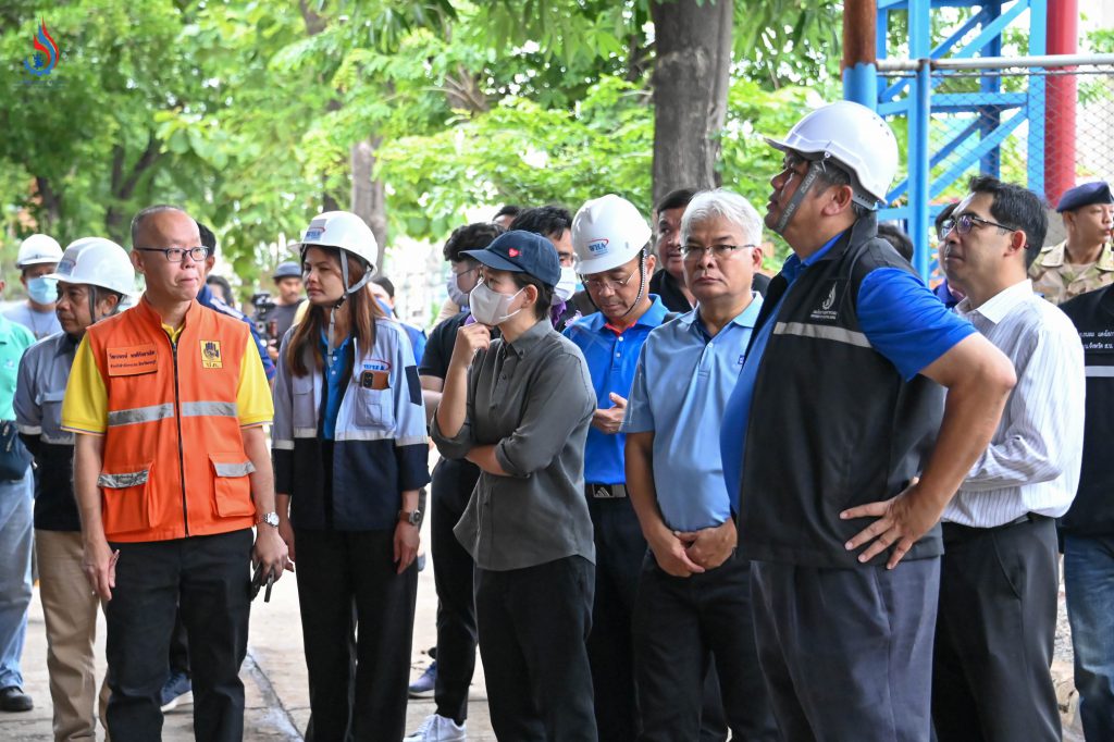 กรมโรงงานฯ ลงพื้นที่ตรวจติดตามเหตุเพลิงไหม้ “โรงงานผลิตทิชชู จ.สระบุรี”