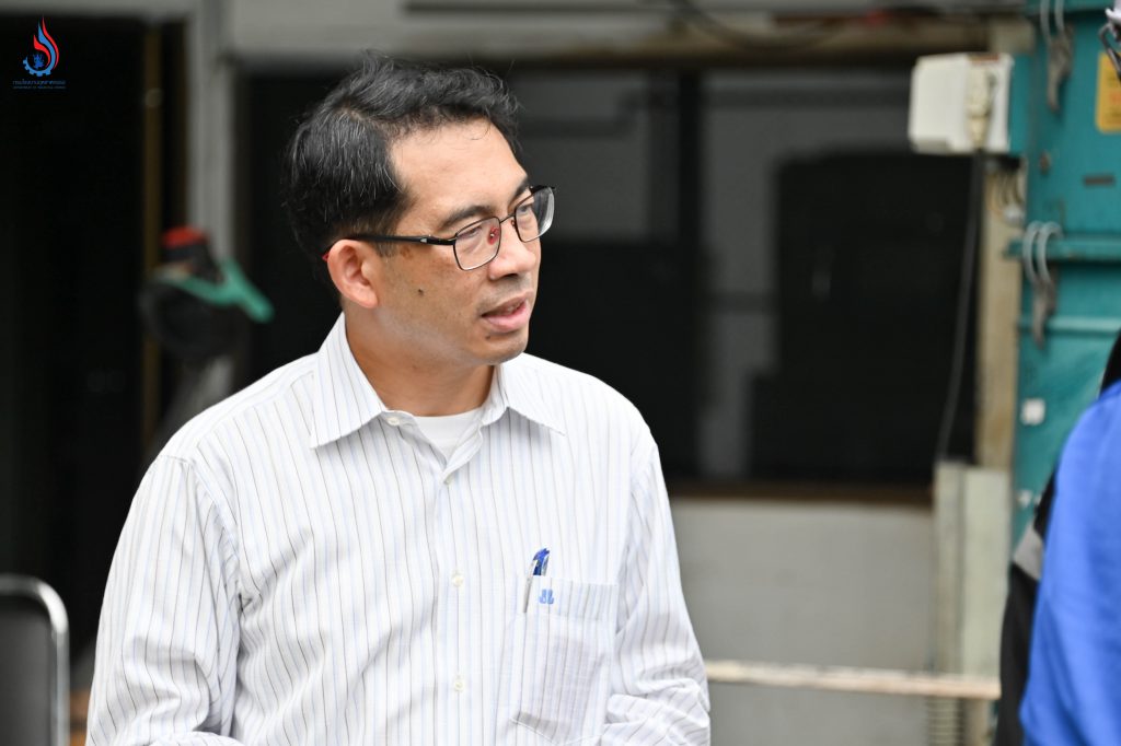 นายรินทวัฒน์ สมบัติศิริ ผู้อำนวยการกองส่งเสริมเทคโนโลยีการผลิตและพื้นที่อุตสาหกรรม