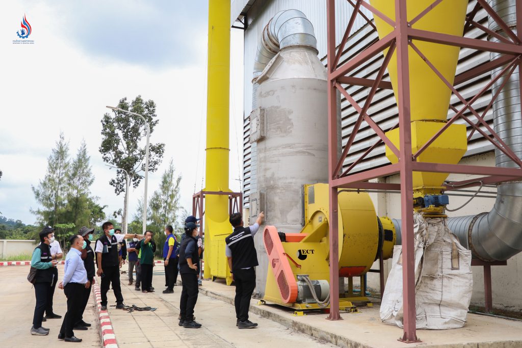 ขณะตรวจสอบ โรงงานหยุดเดินเครื่องจักรทั้งหมดเพื่อปรับปรุงแก้ไขตามคำสั่งมาตรา 37 แห่ง พ.ร.บ. โรงงาน พ.ศ. 2535 ของสำนักงานอุตสาหกรรมจังหวัดสระบุรี