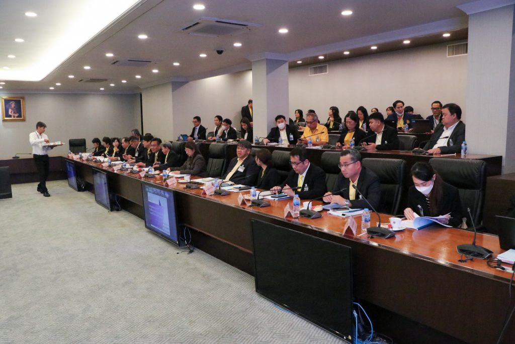 รองอธิบดีฯ สุนทร ร่วมประชุมคณะอนุกรรมการฯ เร่งแก้ไขปัญหาคุณภาพน้ำแม่น้ำกกและแม่น้ำสาย