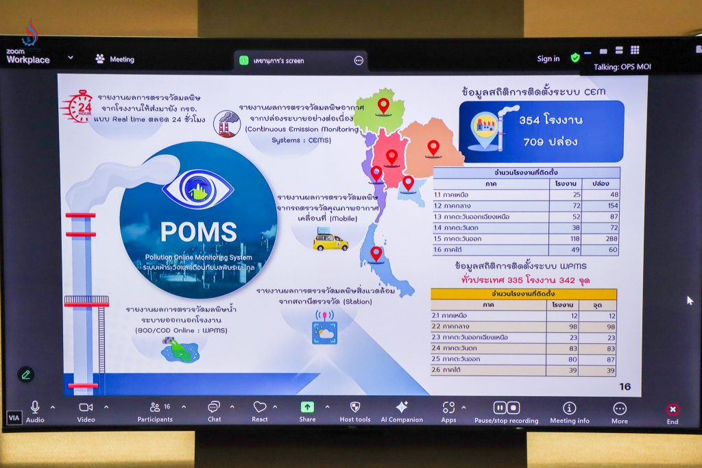 ระบบเฝ้าระวังและเตือนภัยมลพิษระยะไกล