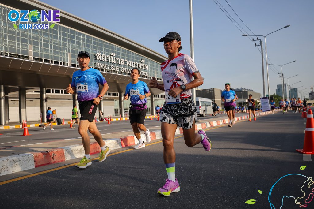 Ozone Run : วิ่งฟิน อินแฟร์ ณ สถานีกลางกรุงเทพอภิวัฒน์ กรุงเทพฯ