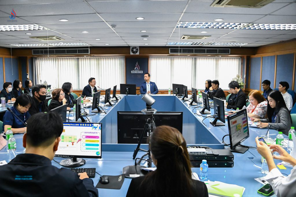 การประชุมแนวทางการจัดทำ (ร่าง) ข้อเสนอโครงการเพื่อขับเคลื่อนการบรรลุเป้าหมายตามยุทธศาสตร์ชาติ ประจำปีงบประมาณ พ.ศ. 2570 ของกรมโรงงานอุตสาหกรรม 