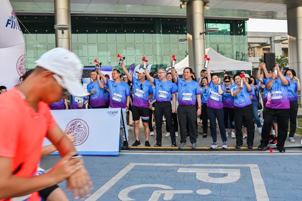 กิจกรรม “Ozone Run : วิ่งฟิน อินแฟร์” มีผู้สนใจสมัครเข้าร่วมวิ่งกว่า 1,350 คน