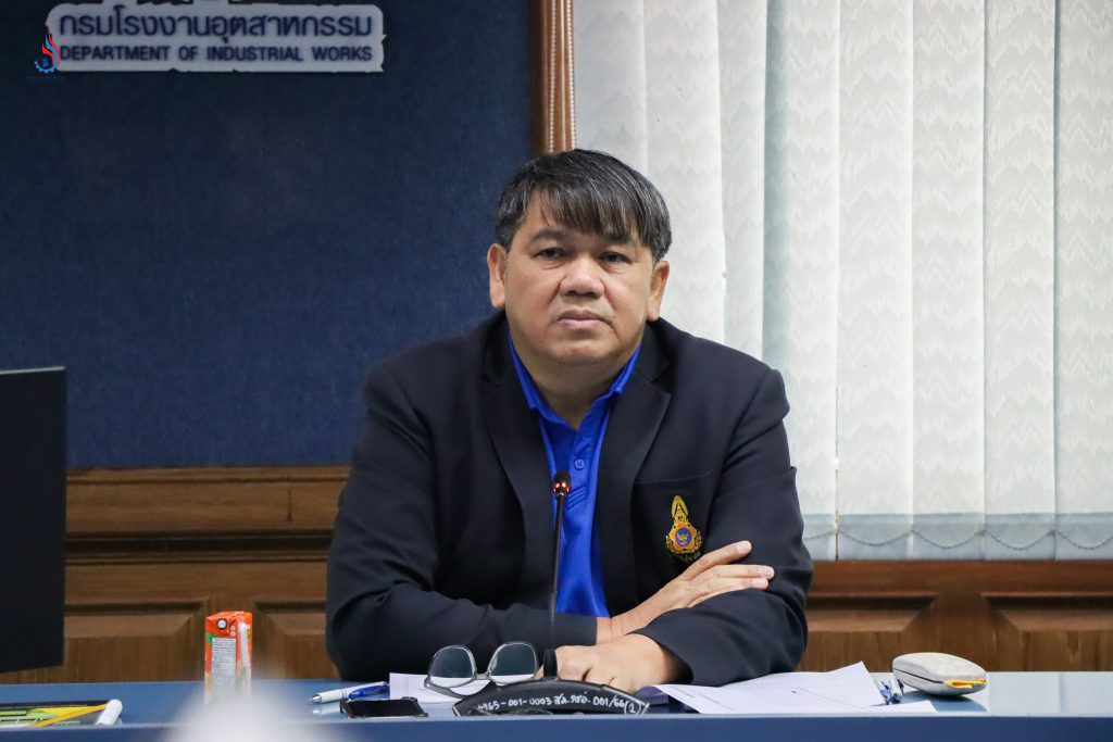 นายสุนทร แก้วสว่าง รองอธิบดีกรมโรงงานอุตสาหกรรม ในฐานะประธานคณะทำงานฯ