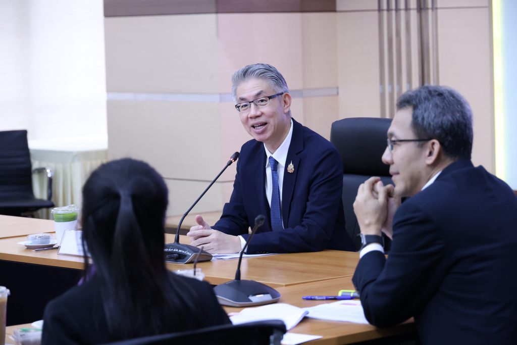 ดร.ณัฐพล รังสิตพล ปลัดกระทรวงอุตสาหกรรม เป็นประธานการประชุม