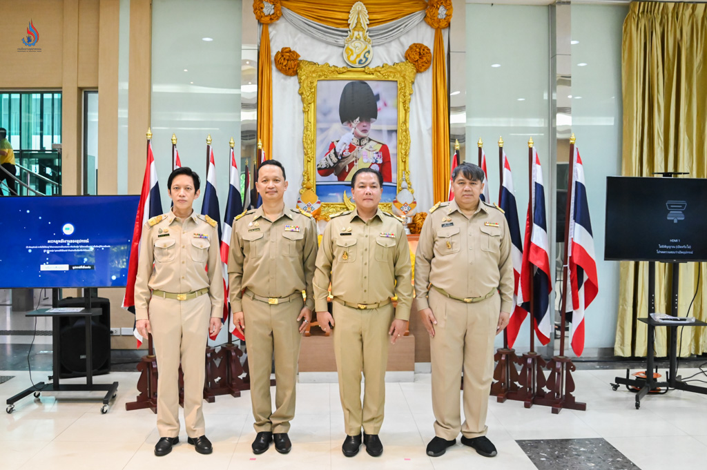 กรมโรงงานฯ ร่วมแสดงความจงรักภักดี ในพิธี “วันพระราชทานธงชาติไทย 28 กันยายน” ประจำปี 2568