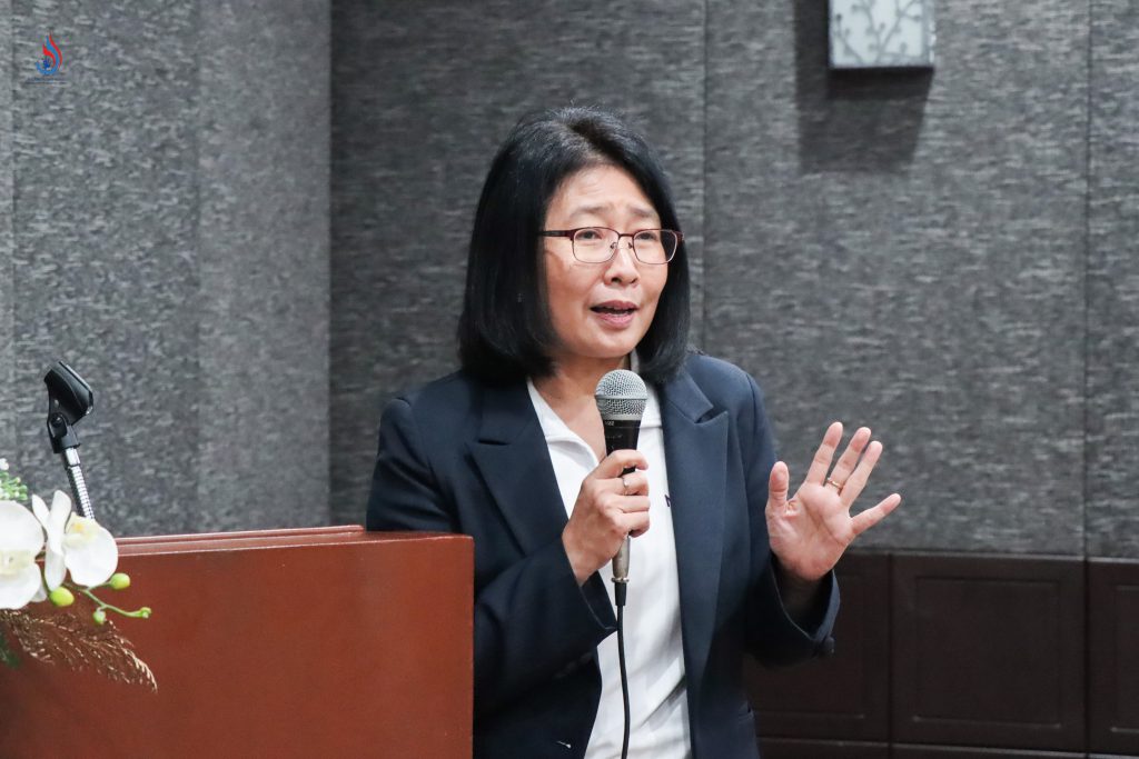 นางสาวปัทมวรรณ คุณประเสริฐ ผู้อำนวยการกองวิจัยและเตือนภัยมลพิษโรงงาน