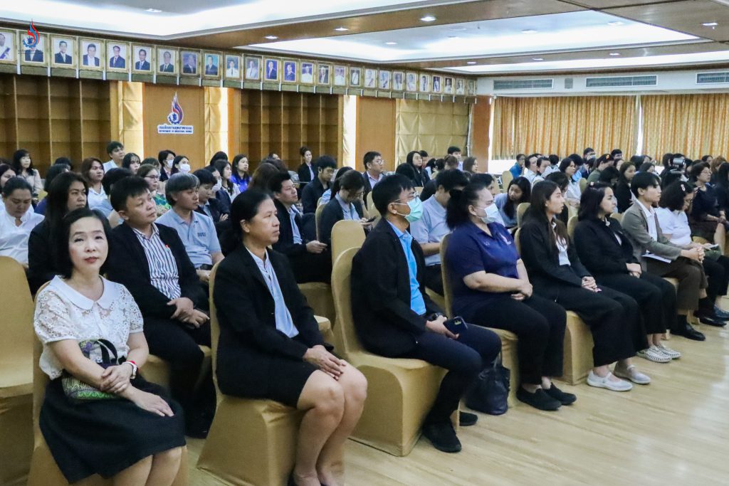 ผู้บริหารและเจ้าหน้าที่กรมโรงงานฯ ร่วมส่งกำลังใจผ่านระบบอิเล็กทรอนิกส์