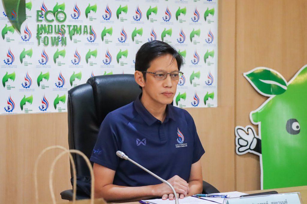 นายปณตสรรค์ สูจยานนท์ รองอธิบดีกรมโรงงานอุตสาหกรรม เป็นประธานเปิดการอบรม