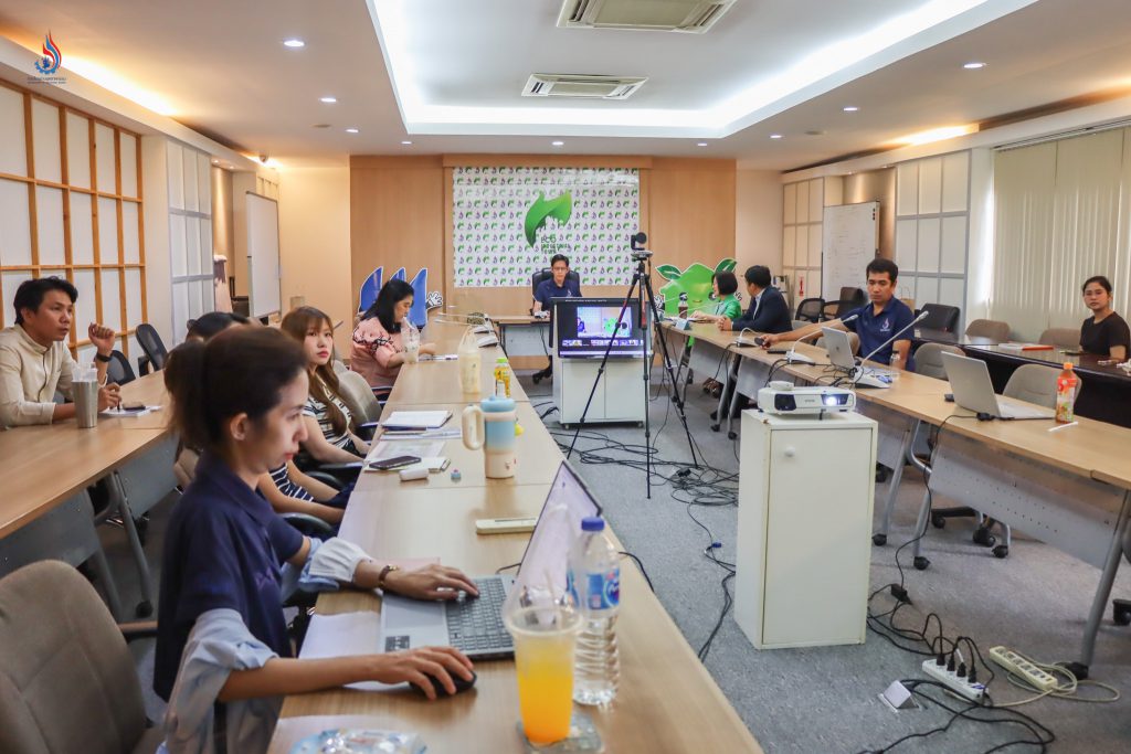 การอบรม หลักสูตร “ผู้ตรวจประเมิน (Auditor) สำหรับการตรวจประเมินภายใน (Internal Audit) ตามเกณฑ์ข้อกำหนดเมืองอุตสาหกรรมเชิงนิเวศ ฉบับปรับปรุง ปี พ.ศ. 2565” ณ อาคารกรมโรงงานอุตสาหกรรม