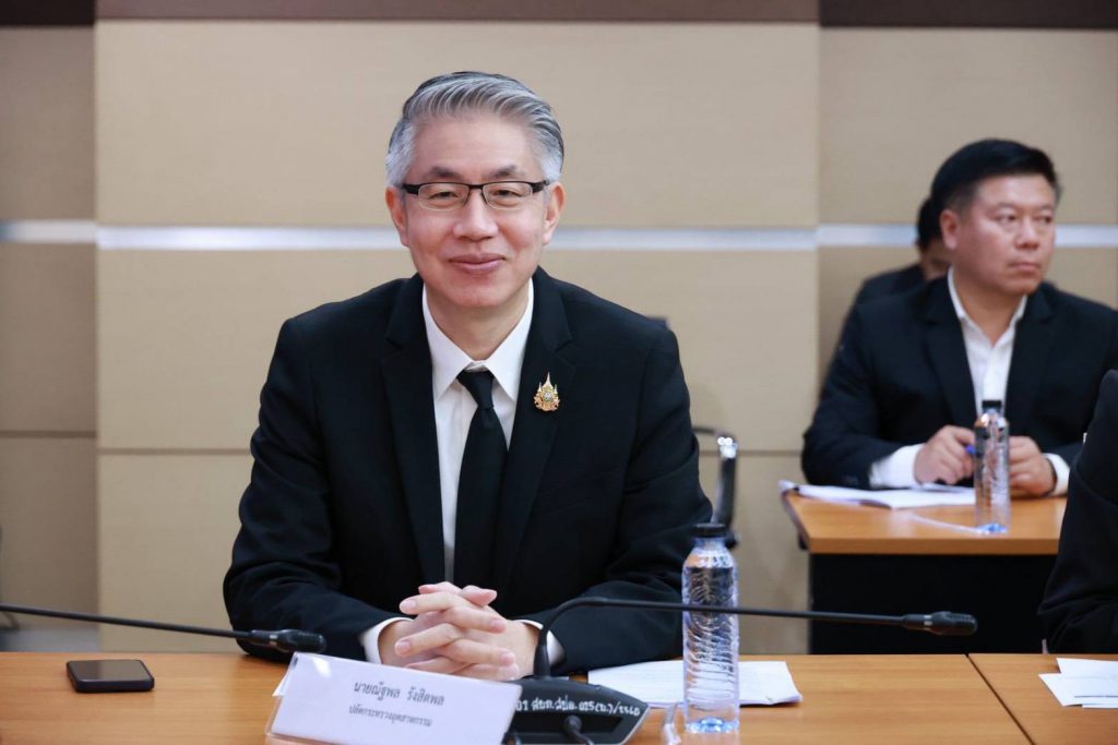 นายณัฐพล รังสิตพล ปลัดกระทรวงอุตสาหกรรม