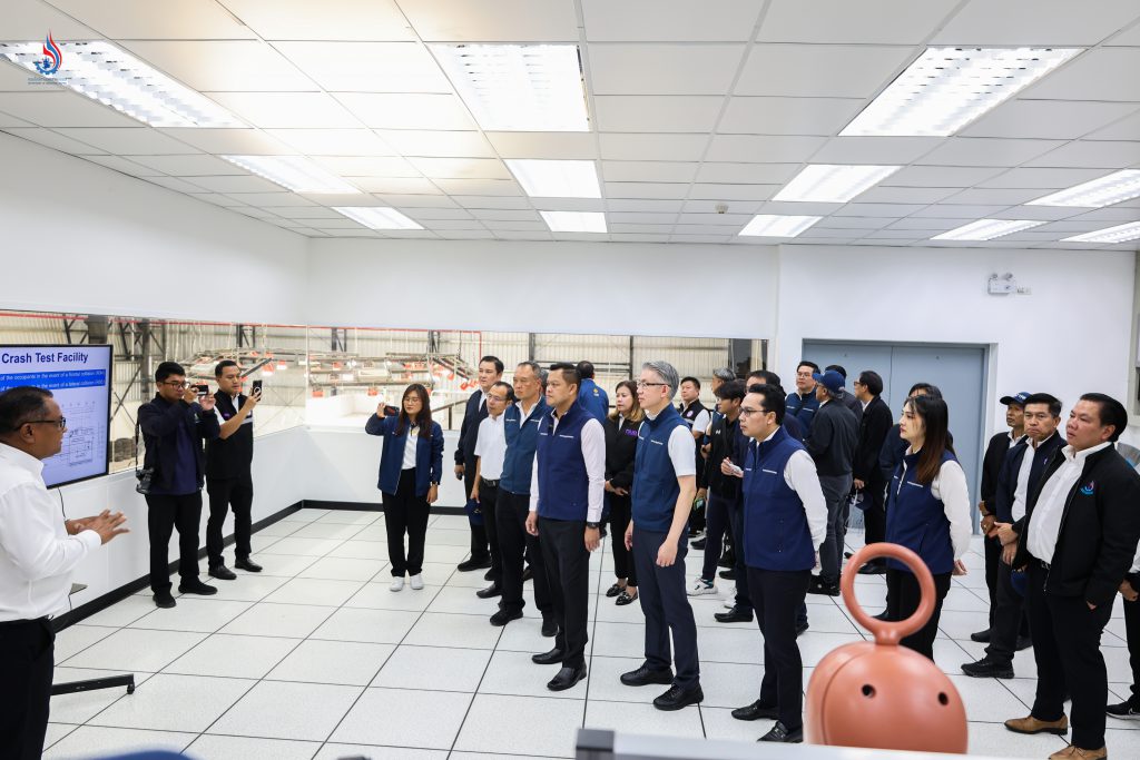 ลงพื้นที่เยี่ยมชมและติดตามความก้าวหน้าการดำเนินงานของศูนย์ทดสอบยานยนต์และยางล้อแห่งชาติ หรือ ATTRIC