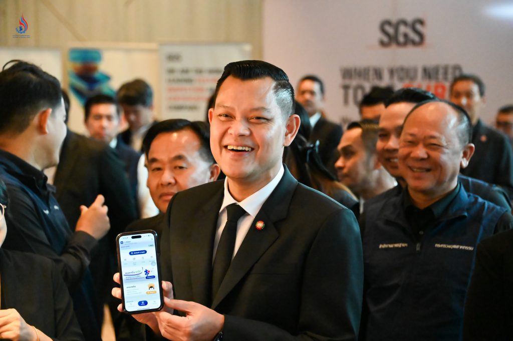 นายธนกร วังบุญคงชนะ รัฐมนตรีว่าการกระทรวงอุตสาหกรรม เป็นประธานเปิดกิจกรรม