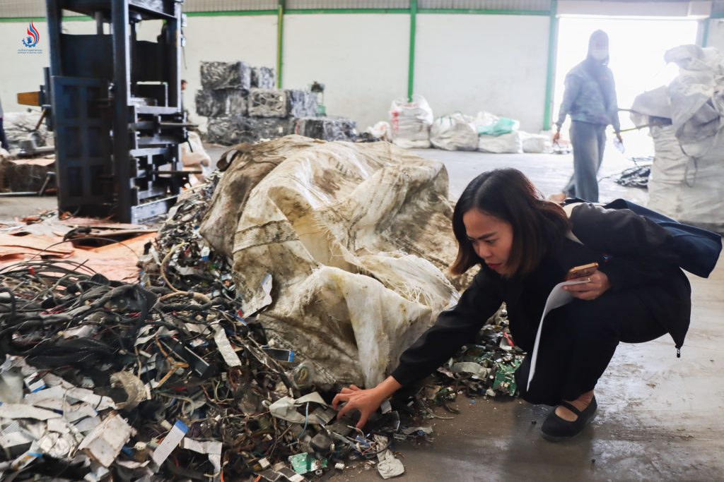ตรวจพบ E-waste ที่อาจเข้าข่ายเป็นการครอบครองวัตถุอันตรายโดยไม่ได้รับอนุญาต 