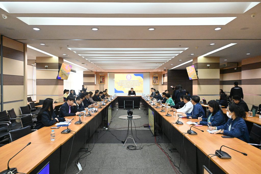 การประชุมคณะกรรมการเฉพาะกิจเพื่อขับเคลื่อนการบังคับใช้กฎหมายกับการประกอบกิจการอุตสาหกรรมที่ส่งผลกระทบและสร้างความเสียหายแก่ประชาชนและสิ่งแวดล้อมอย่างเด็ดขาด หรือ "ชุดปฏิบัติการเต็มเหนี่ยว" ครั้งที่ 1/2568 