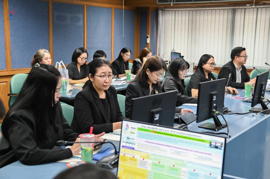 ที่ประชุมได้รับทราบนโยบายและแนวทางการจัดทำคำของบประมาณรายจ่ายประจำปีงบประมาณ พ.ศ. 2570 ของกรมโรงงานอุตสาหกรรม