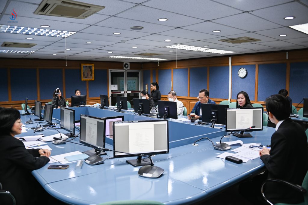 การประชุมคณะกรรมการกำกับดูแลและตรวจสอบติดตามการดำเนินงานของศูนย์บริการกำจัดกากอุตสาหกรรม (แสมดำ) และศูนย์วิจัยและพัฒนาเพื่อการอนุรักษ์สิ่งแวดล้อม จังหวัดราชบุรี ครั้งที่ 63-6/2568