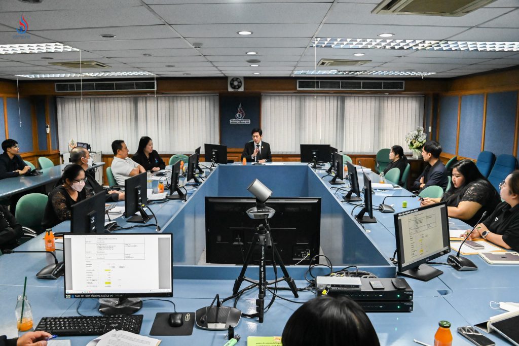 การประชุมคณะกรรมการกำกับดูแลและตรวจสอบติดตามการดำเนินงานของศูนย์บริหารจัดการวัสดุเหลือใช้อุตสาหกรรม (เตาเผาขยะอุตสาหกรรม) บางปู จังหวัดสมุทรปราการ ครั้งที่ 85-9/2568