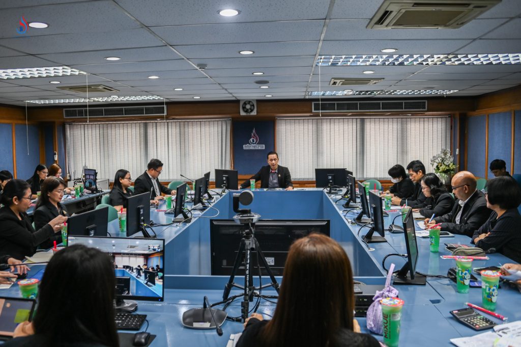 การประชุมชี้แจงกรอบการจัดทำคำของบประมาณรายจ่าย ประจำปีงบประมาณ พ.ศ. 2570 กรมโรงงานอุตสาหกรรม