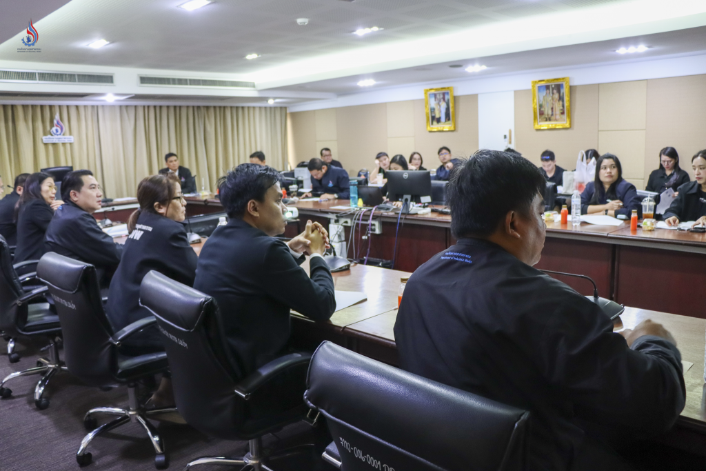การประชุมคณะทำงานดำเนินการยกระดับการบริการทางภาครัฐ ตามพระราชบัญญัติการอำนวยความสะดวกในการพิจารณาอนุญาตของทางราชการ พ.ศ. 2558 ของกรมโรงงานอุตสาหกรรม ครั้งที่ 23-5/2568