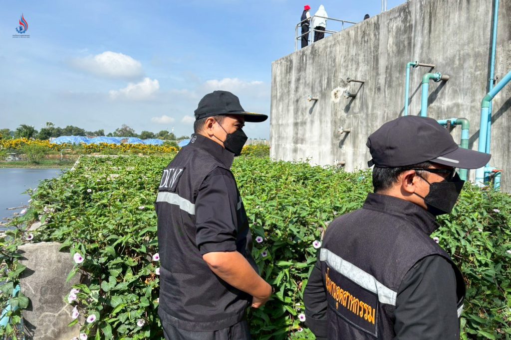 เจ้าหน้าที่กองบริหารจัดการกากอุตสาหกรรม