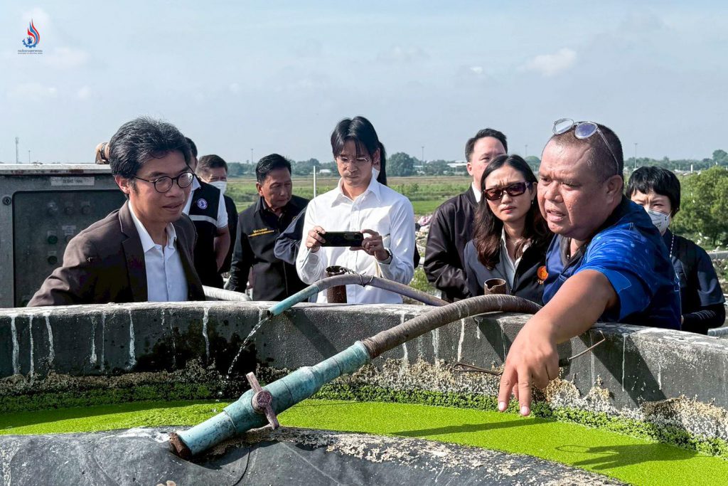 ปรับปรุงบ่อบำบัดน้ำเสียให้เป็นไปตามมาตรฐาน