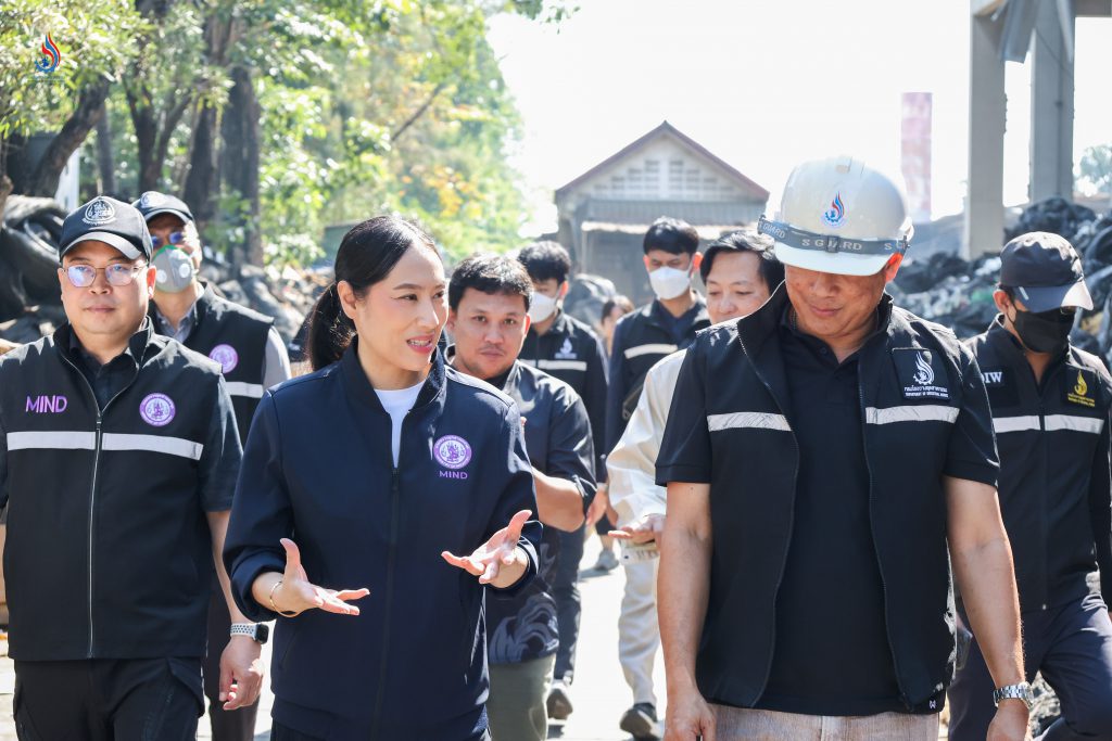 กรมโรงงานอุตสาหกรรม ร่วม “ทีมเต็มเหนี่ยว” นำโดย นางสาวพลอยลภัสร์ สิงห์โตทอง ที่ปรึกษารัฐมนตรีว่าการกระทรวงอุตสาหกรรม 