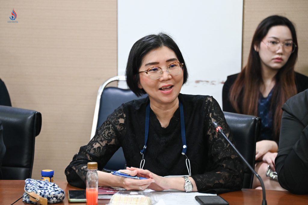 นางสาวเพียงใจ ไชยรังสินันท์ ผู้อำนวยการศูนย์เทคโนโลยีสารสนเทศและการสื่อสาร สำนักงานปลัดกระทรวงอุตสาหกรรม