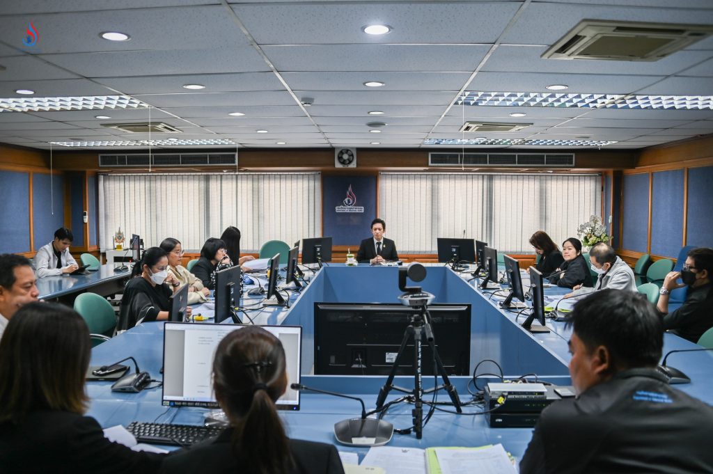 การประชุมคณะกรรมการกำกับดูแลและตรวจสอบติดตามการดำเนินงานของศูนย์บริการกำจัดกากอุตสาหกรรม (แสมดำ) และศูนย์วิจัยและพัฒนาเพื่อการอนุรักษ์สิ่งแวดล้อม จังหวัดราชบุรี ครั้งที่ 64-7/2568
