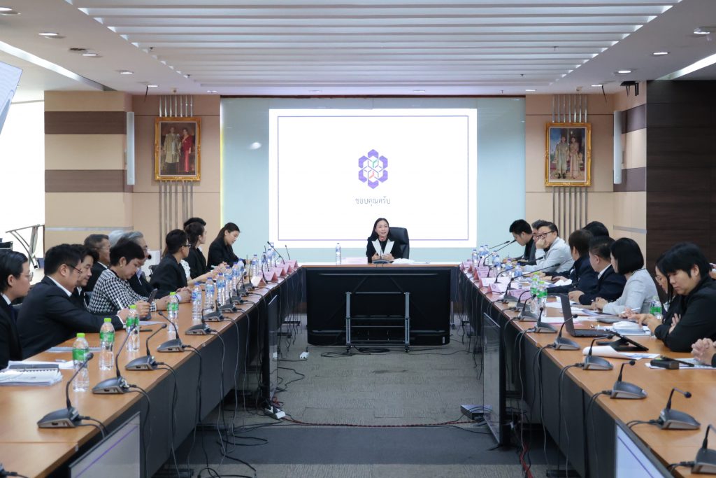 การประชุมคณะทำงานขับเคลื่อนยุทธศาสตร์อุตสาหกรรมไทย ตามนโยบายของรัฐมนตรีช่วยว่าการกระทรวงอุตสาหกรรม (จ่าเอก ยศสิงห์ เหลี่ยมเลิศ) ครั้งที่ 1/2569