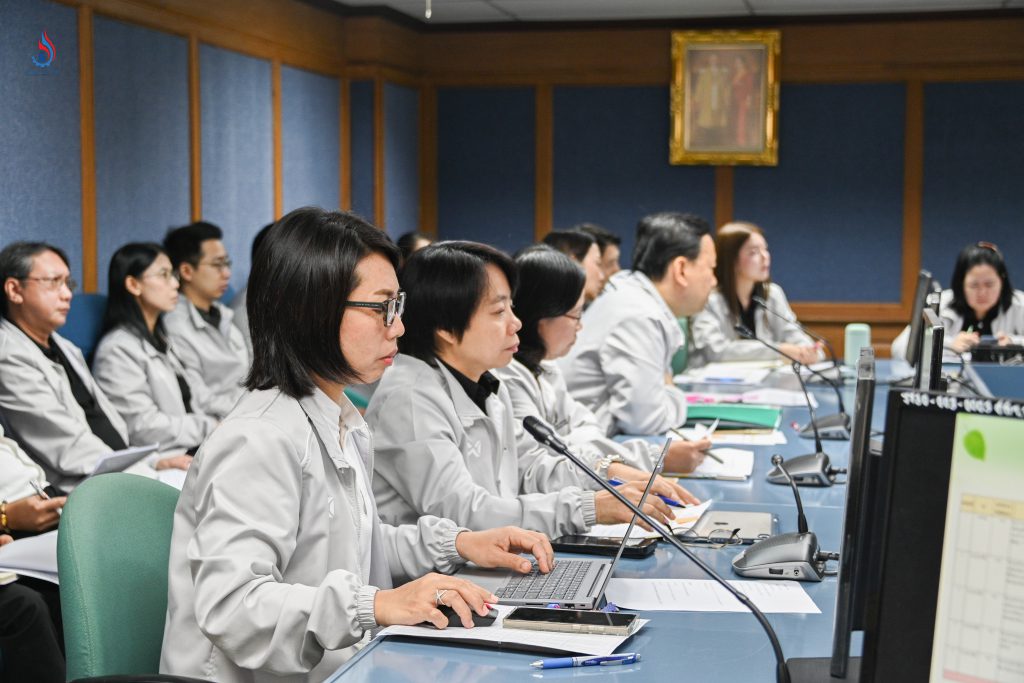 ที่ประชุมได้ติดตามความคืบหน้าการดำเนินการงบลงทุนและงบรายจ่ายอื่น ประจำปีงบประมาณ พ.ศ. 2569